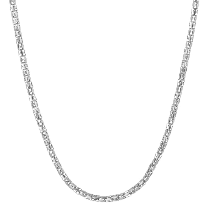 Men's Fine Silver Close Link Chain