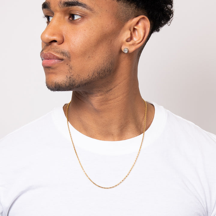 Men's Fine Gold Close Link Chain