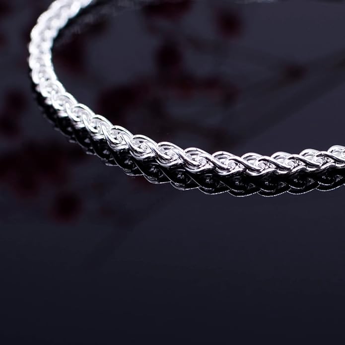 Sterling Silver Spiga Bracelet