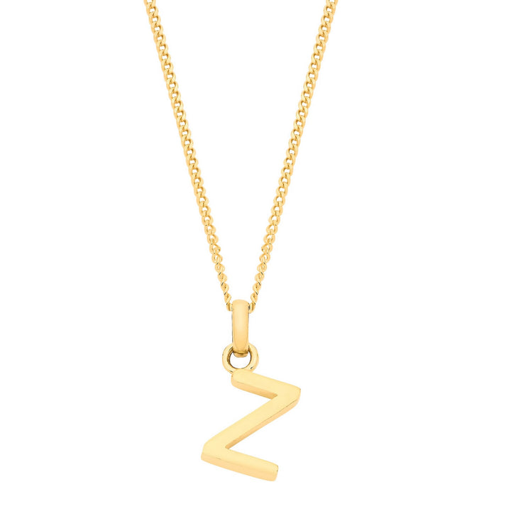 9ct Gold Initial Pendant