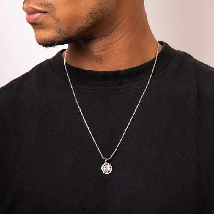 Men's Sterling Silver Tree of Life Pendant