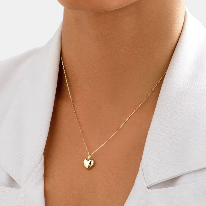 9ct Gold Heart Pendant