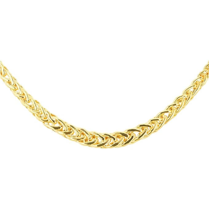 9ct Gold Graduated Weave Link Necklace