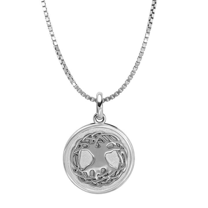 Men's Sterling Silver Tree of Life Pendant