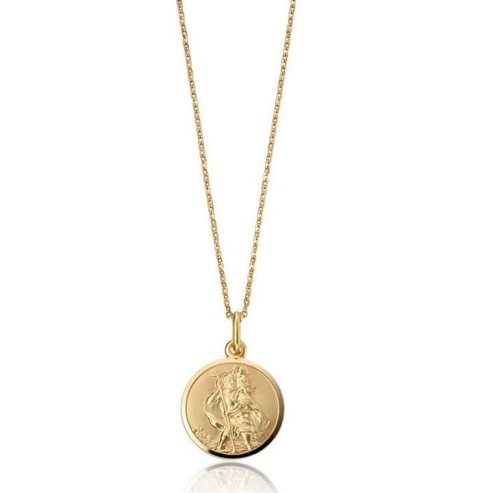 Women's 9ct Gold St Christopher Pendant