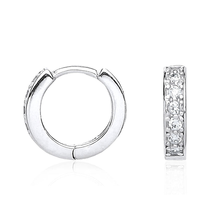 Children's Sterling Baby Huggie Hoop Earrings