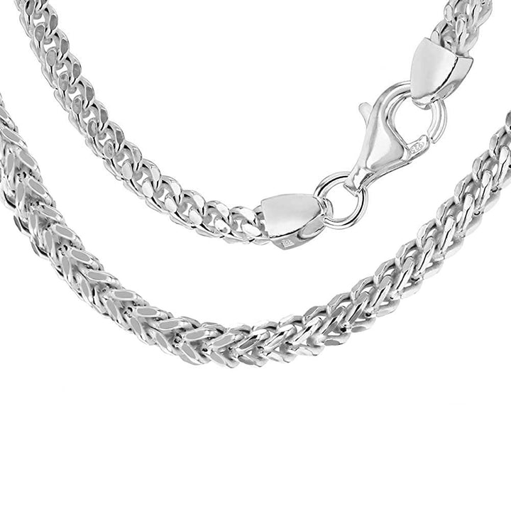 Men's Sterling Silver Franco Chain