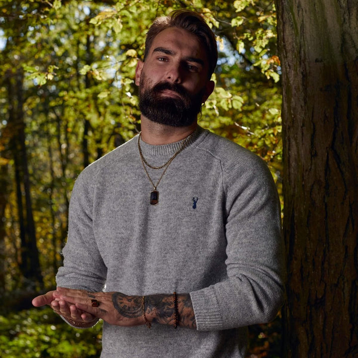 Men's 18ct Gold Plated Figaro Link Bracelet