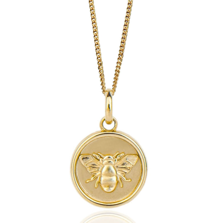 9ct Gold Bee Pendant
