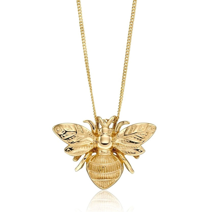 9ct Gold Bee Necklace