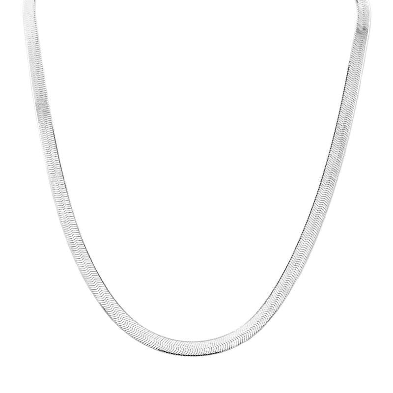 925 sterling deals silver herringbone chain