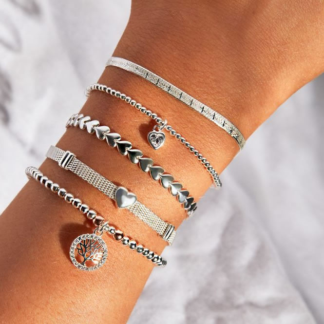 Silver bracelets