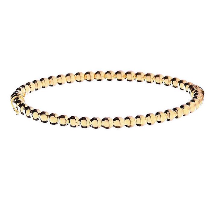9ct Gold Ball Bangle