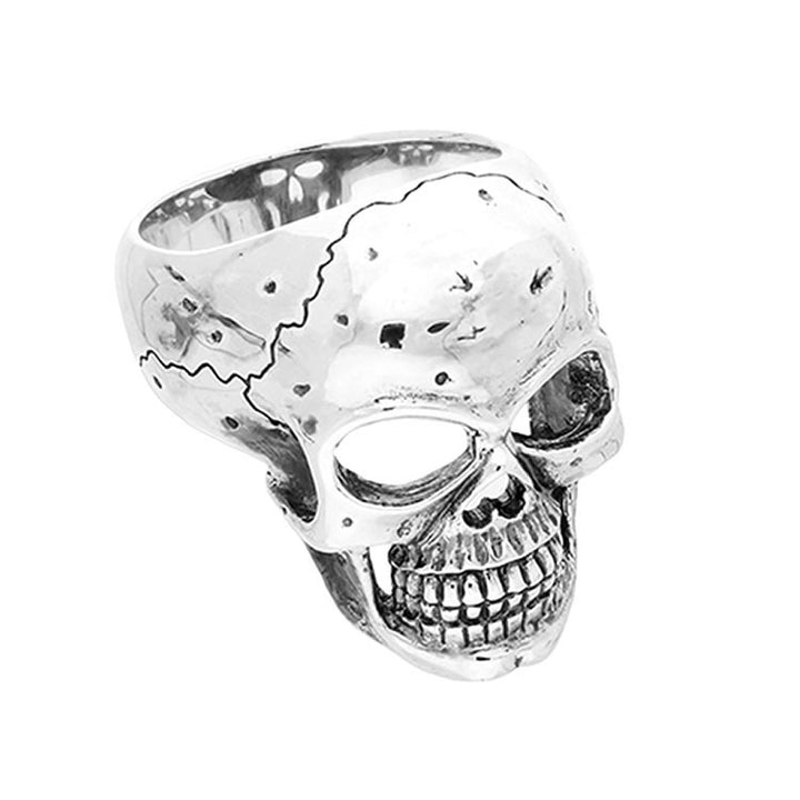 Men's Sterling Silver Skull Ring