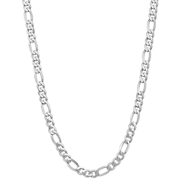 Men's Sterling Silver Figaro Chain
