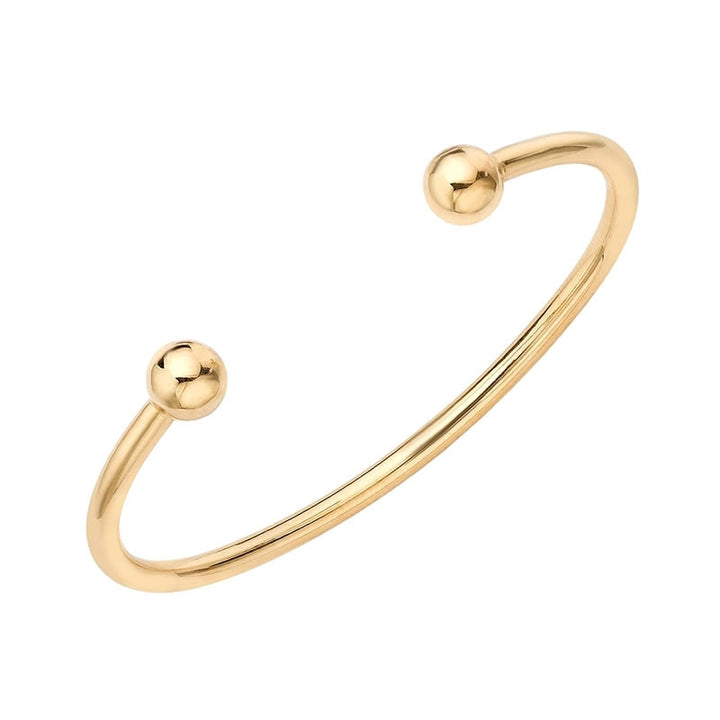9ct Gold Torque Baby Bangle