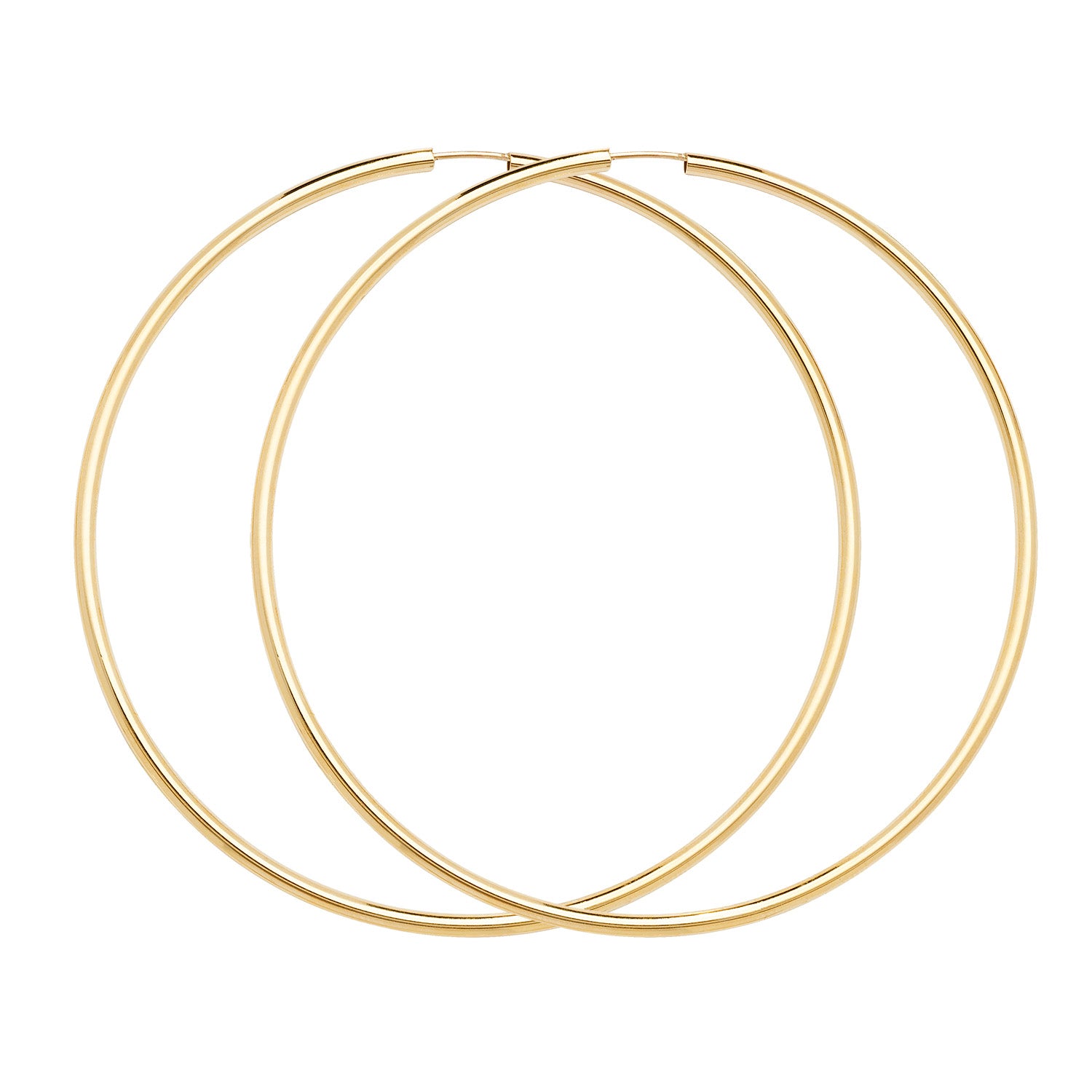 Buy Revere 9ct Yellow Gold Round Black Sapphire Stud Earrings | Womens  earrings | Argos
