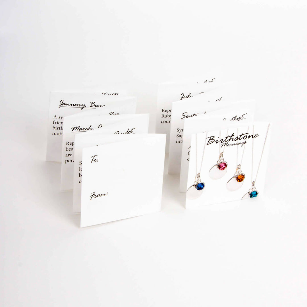 birthstone meaning cards