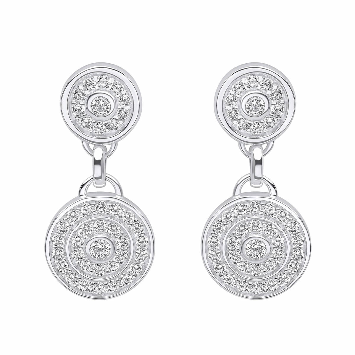 Pandora radiant clearance elegance earrings