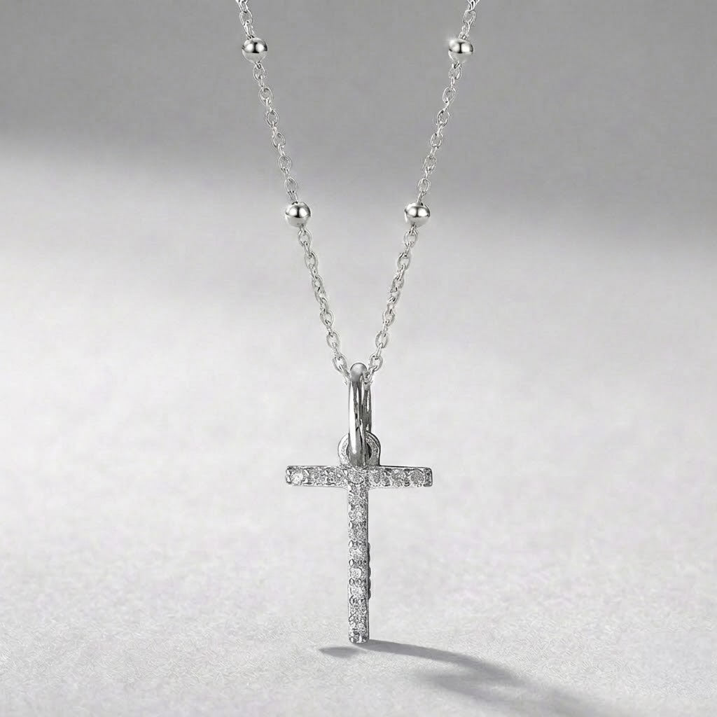 Silver Initial Pendant Y