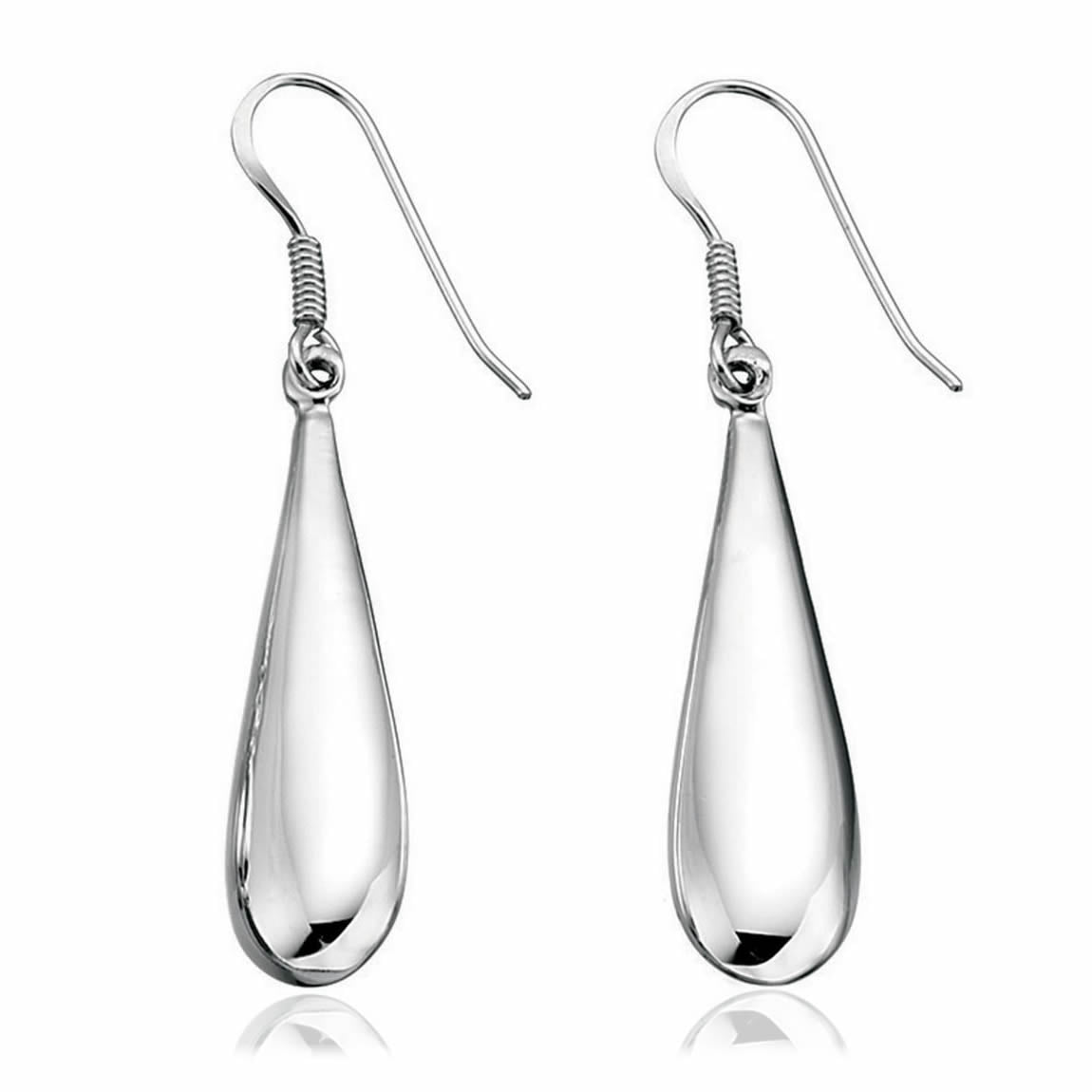 Sterling silver teardrop on sale earrings