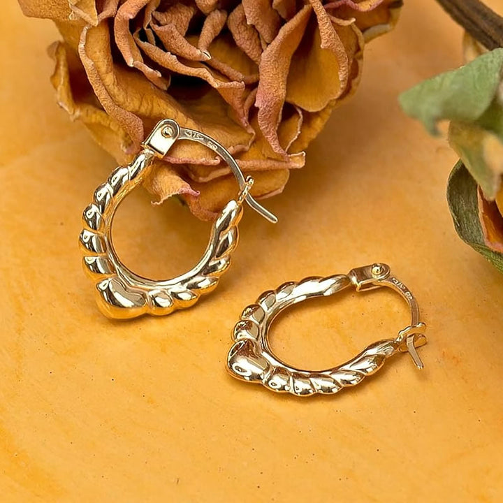 Children's 9ct Gold Creole Earrings
