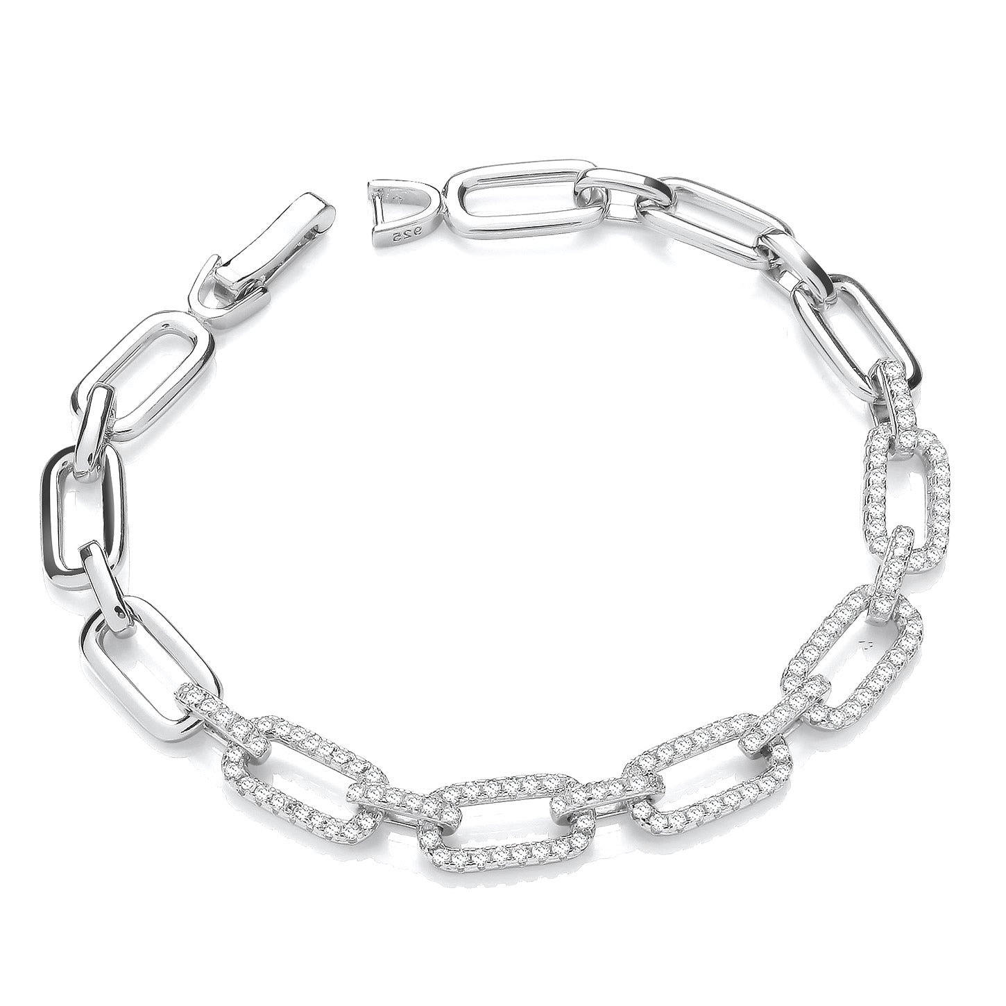 Sterling hot sale link bracelet