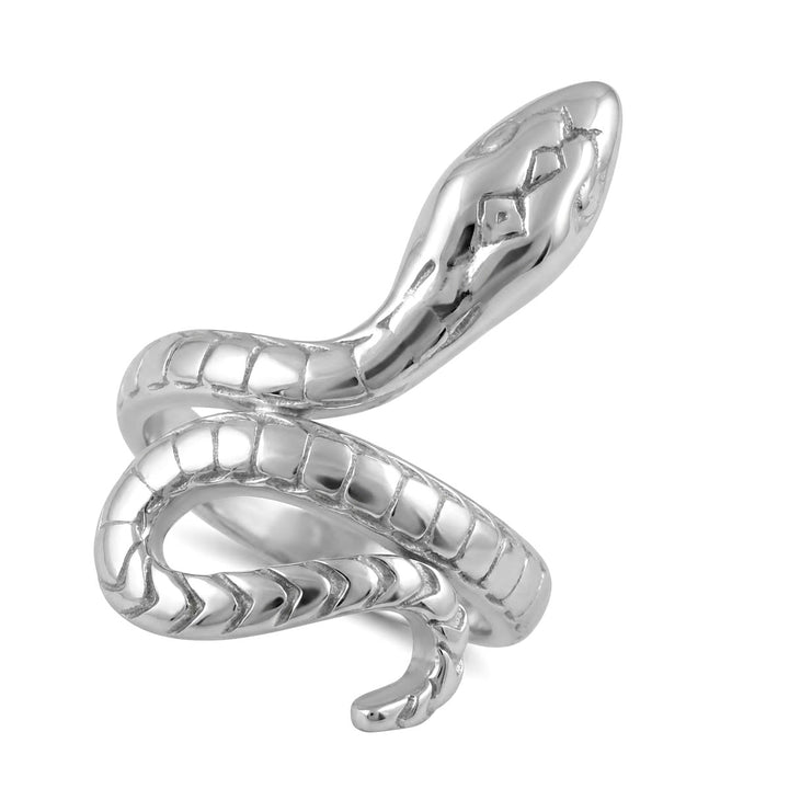 Sterling Silver Snake Ring