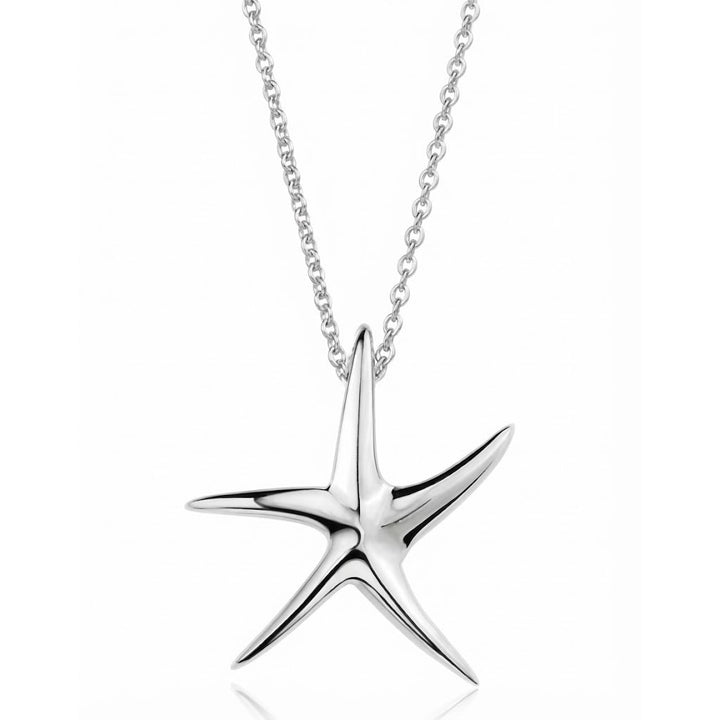 Sterling Silver Starfish Necklace