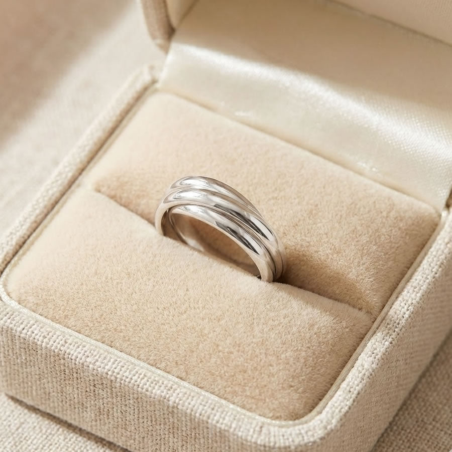 Sterling Silver Trinity Ring