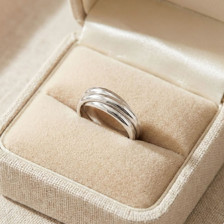 Sterling Silver Trinity Ring