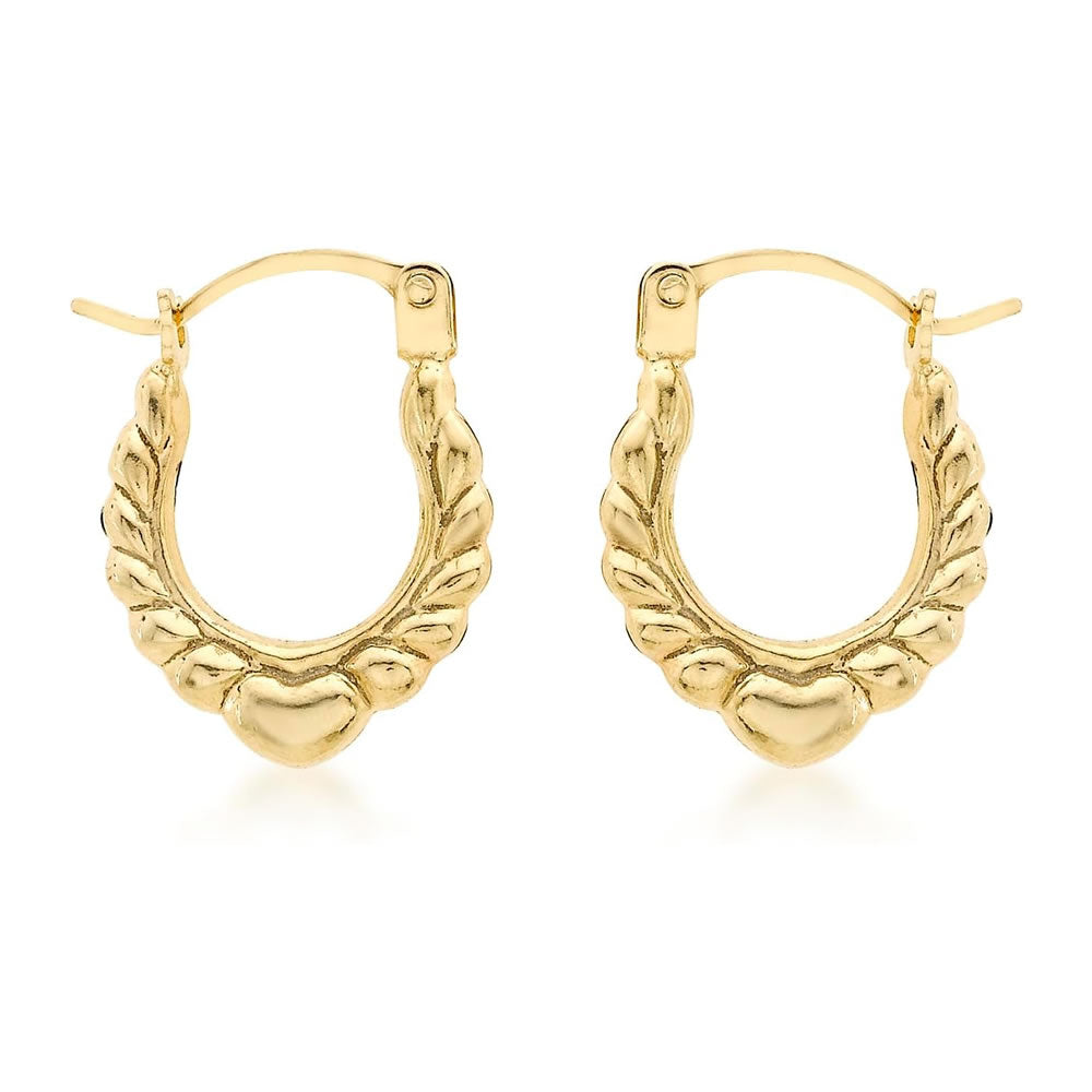 Children's 9ct Gold Creole Earrings