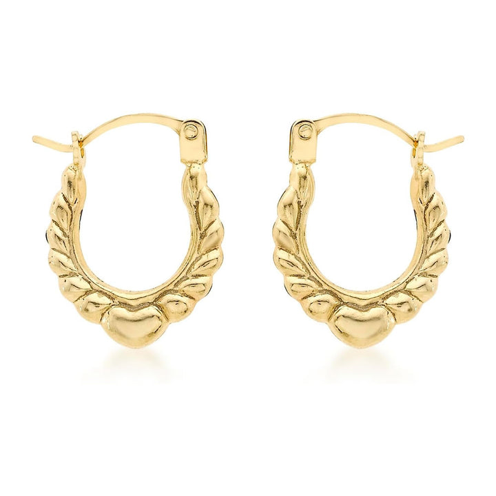 Children's 9ct Gold Creole Earrings
