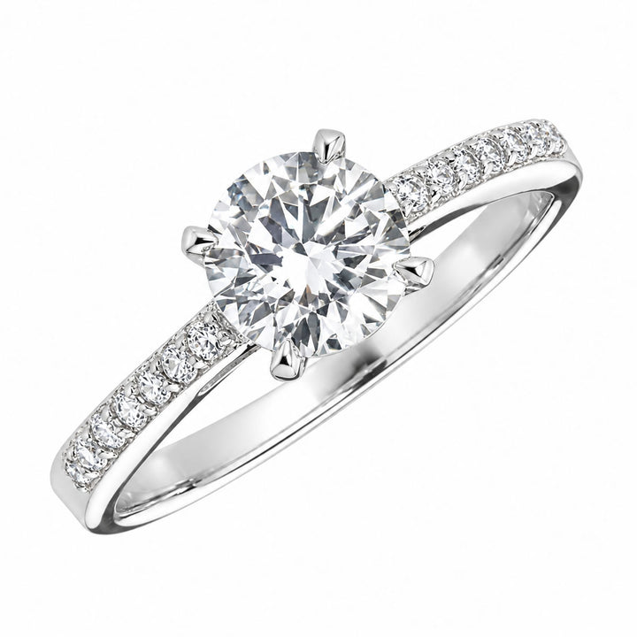 Sterling Silver Solitaire Ring
