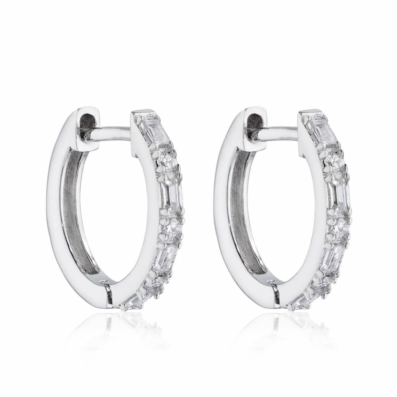 Baguette Cut Diamond Earrings - Jacqui Larsson Fine Jewellery