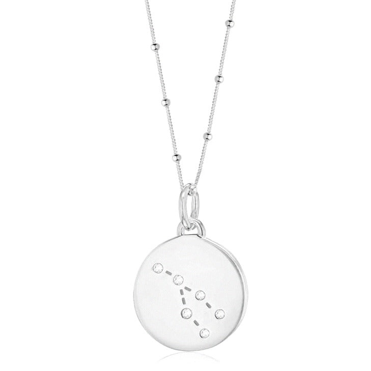 UHEOUN Zodiac Sign Necklaces for Women 12 Constellation Sign Gold Silver  Pendant Necklaces Horoscope Jewelry Birthday Gifts For Women Girls 1PC -  Walmart.com