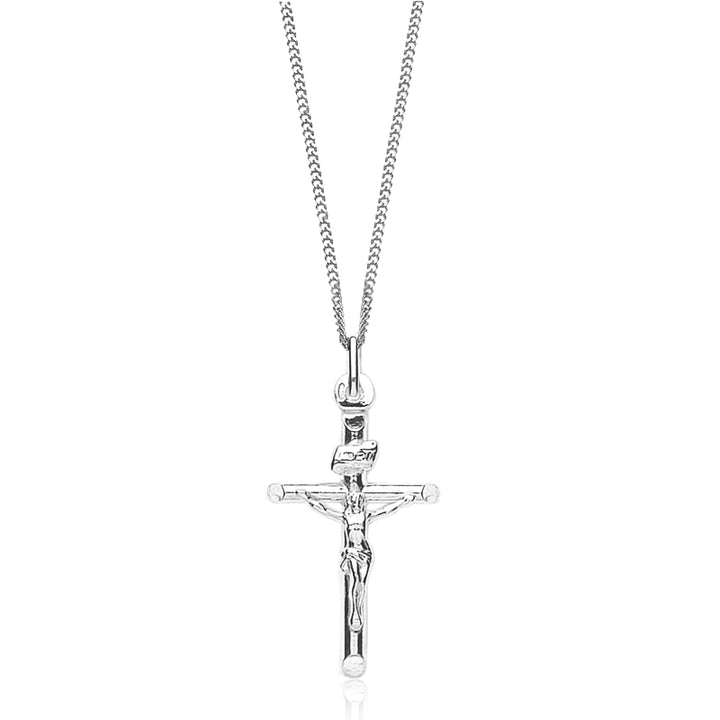 Women's Sterling Silver Crucifix Cross Pendant